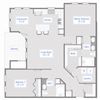 2 Bed, 2 Bath - 1274 SF